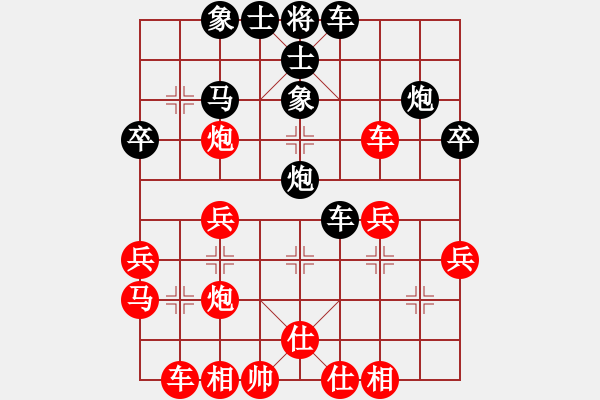 象棋棋譜圖片：東方群(6段)-負(fù)-林木森(9段) - 步數(shù)：40 