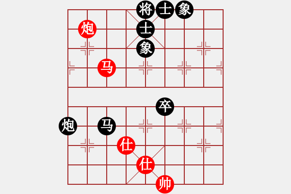 象棋棋譜圖片：偶有抖手(7段)-負(fù)-一曲(7段) - 步數(shù)：100 