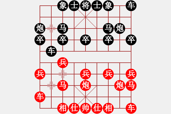 象棋棋谱图片：女子3 (6)鲍雨晨先胜苏芯瑢 - 步数：10 