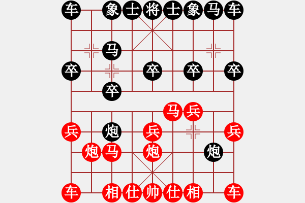 象棋棋谱图片：R1-12 马来西亚 方志为 先负 越南 阮黄燕.XQF - 步数：10 