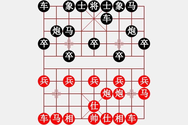 象棋棋譜圖片：陳王敗寇(9段)-勝-弈網棋緣(日帥) - 步數(shù)：10 