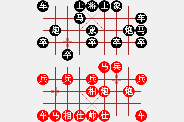 象棋棋譜圖片：一心一意對原野 2022-11-22 - 步數(shù)：10 