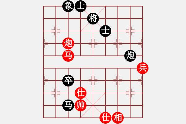 象棋棋譜圖片：chaphotai(9段)-和-滄州英雄(日帥)中炮對士角炮轉(zhuǎn)單提馬 - 步數(shù)：100 