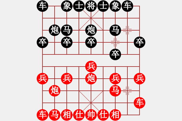 象棋棋譜圖片：2021.2.28.18二包后負豫大濤 - 步數(shù)：10 