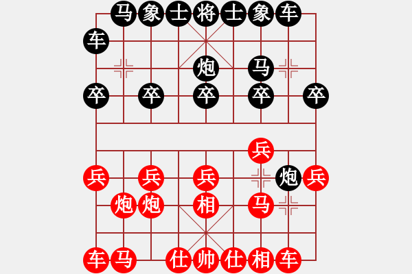 象棋棋譜圖片：梁山索超(6段)-勝-搞不懂(4段) - 步數(shù)：10 