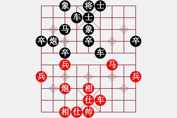 象棋棋譜圖片：瓢城棋俠(2段)-負(fù)-武大胡一刀(3段) - 步數(shù)：40 