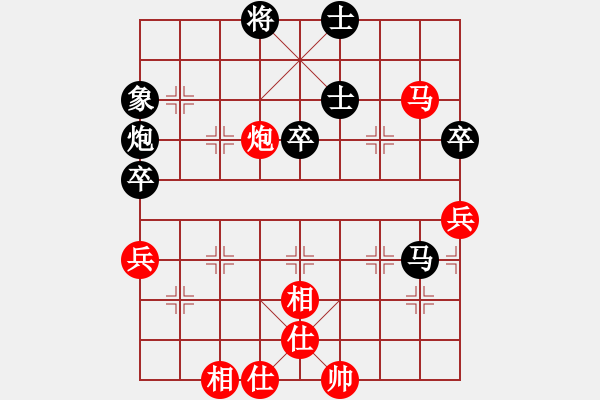 象棋棋譜圖片：瓢城棋俠(2段)-負(fù)-武大胡一刀(3段) - 步數(shù)：60 