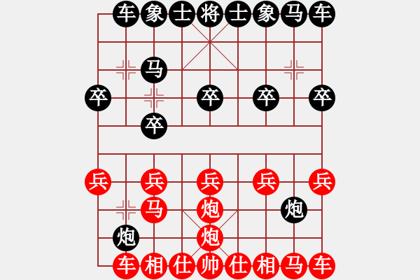 象棋棋譜圖片：‖棋家軍‖[474177218] -VS- 瀟灑先生[2282776457]業(yè)四 - 步數(shù)：10 