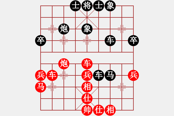 象棋棋譜圖片：象3進(jìn)5黑馬2進(jìn)4護(hù)卒局 （全新內(nèi)容） - 步數(shù)：47 