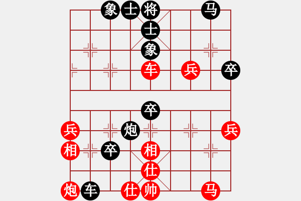 象棋棋譜圖片：風(fēng)雨揩同路(7段)-負(fù)-米酒(8段) - 步數(shù)：50 