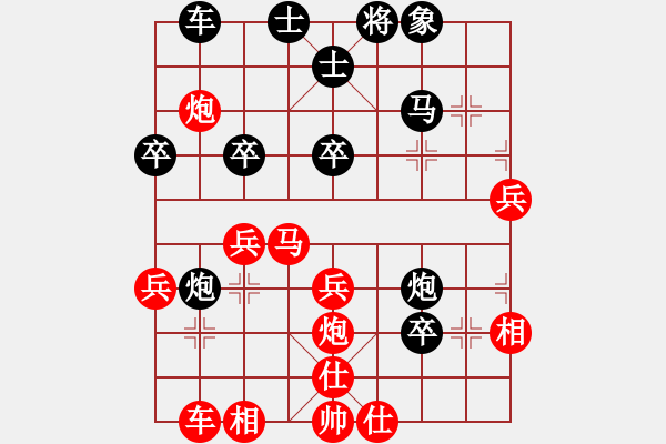 象棋棋譜圖片：無(wú)賴(lài)[254634977] -VS- ★棋壇尊者★[407612993] - 步數(shù)：50 