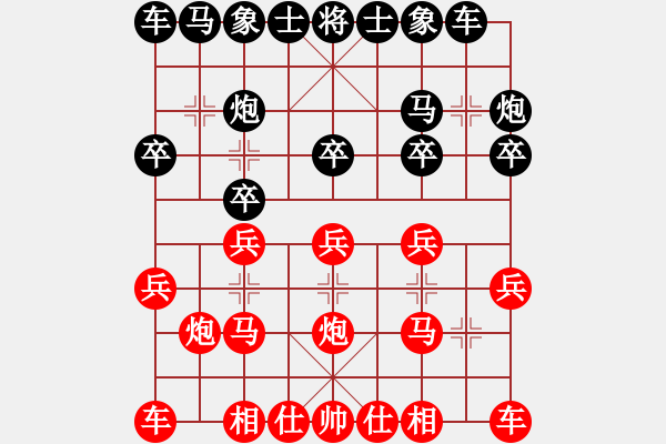 象棋棋譜圖片：太行山棋圣 對 feir - 步數(shù)：11 