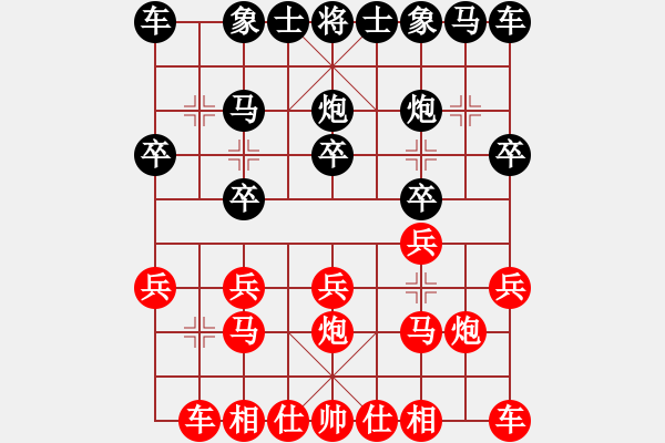 象棋棋譜圖片：小武(9星)-勝-幸存者(2弦) - 步數(shù)：10 