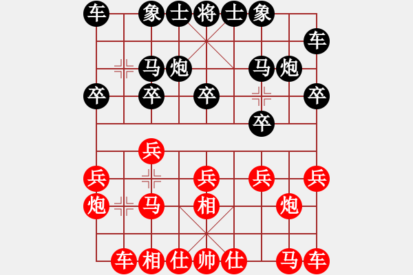 象棋棋譜圖片：江西 郭玥 勝 江西 蘇虹峰 - 步數(shù)：10 