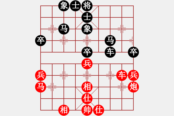 象棋棋譜圖片：老羅(9段)-和-湘鋼周益民(6段) - 步數(shù)：54 