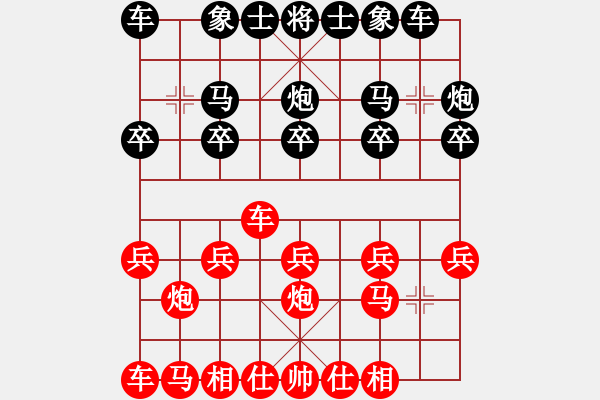 象棋棋譜圖片：天無(wú)決(3段)-負(fù)-checku(1段) - 步數(shù)：10 