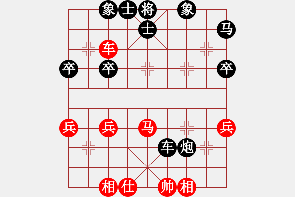 象棋棋譜圖片：【子集主3 二】D25 主3紅5馬八進(jìn)七4紅6車九平八5紅7仕四進(jìn)五 二黑7炮5進(jìn)4 - 步數(shù)：55 