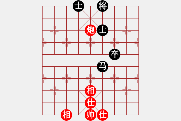 象棋棋谱图片：pcll(9段)-和-邙山炮(4段) - 步数：80 