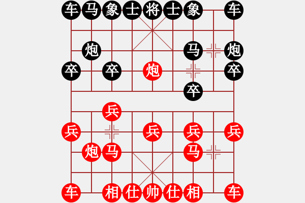 象棋棋譜圖片：悶宮 - 步數(shù)：10 