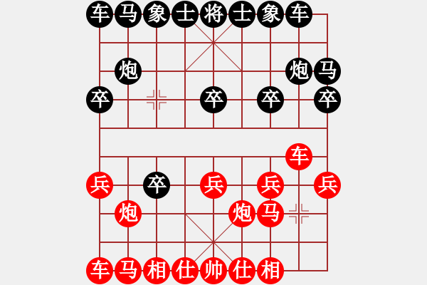 象棋棋譜圖片：大連西崗 趙金成 勝 沈陽市 楊國斯 - 步數(shù)：10 