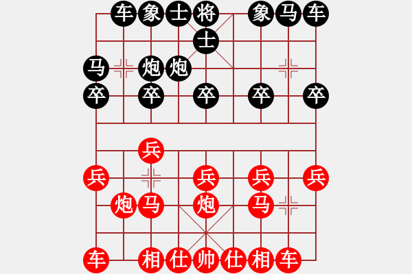 象棋棋譜圖片：河北 侯文博 勝 黑龍江 李福剛 - 步數(shù)：10 