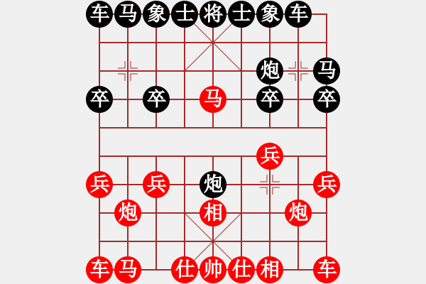 象棋棋譜圖片：吾主沉浮(2段)-勝-本溪三小(2段) - 步數：10 