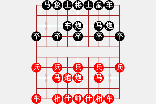 象棋棋谱图片：heyuhang(9级)-负-zhanlijue(9级) - 步数：10 