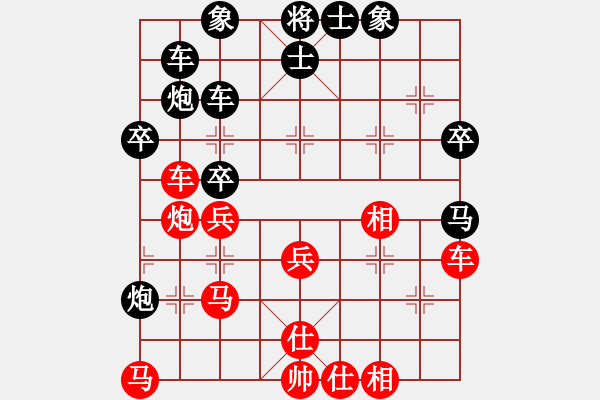 象棋棋譜圖片：棗莊第一高(4段)-勝-文水張保國(7段) - 步數(shù)：50 