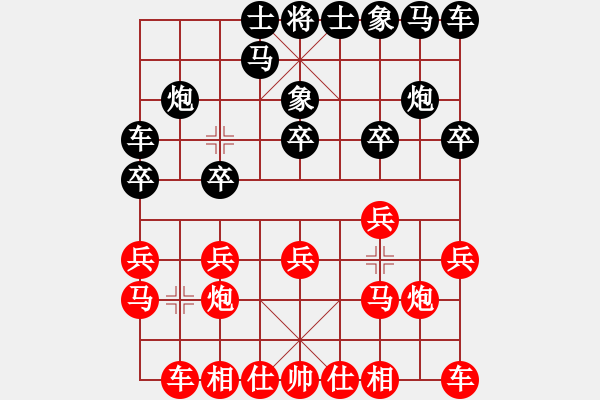 象棋棋譜圖片：對(duì)兵局 nzbdwma 勝 棋挫照笨 - 步數(shù)：10 