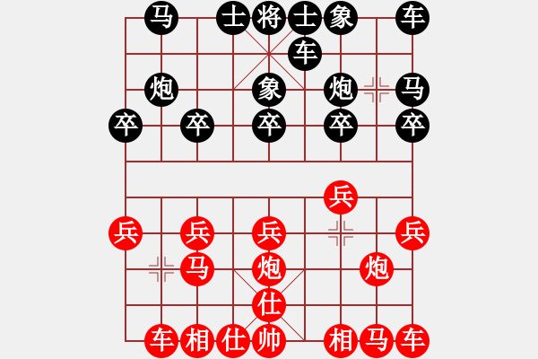 象棋棋譜圖片：順棋自然[724459661] -VS- 一句頂一萬(wàn)句[745116267] - 步數(shù)：10 