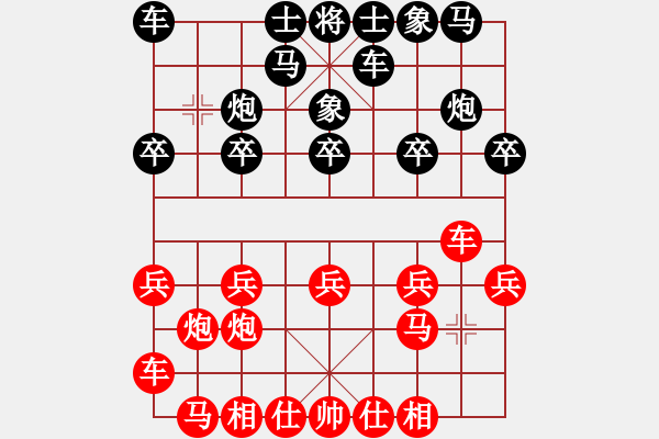 象棋棋譜圖片：峽夜[2356803169] -VS- 痞子★華[675979391] - 步數(shù)：10 