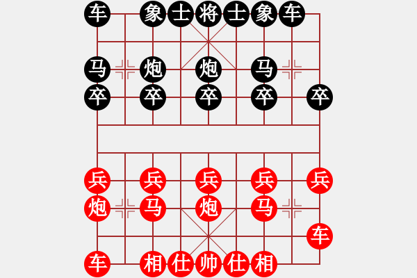 象棋棋譜圖片：稻草人紅先勝對(duì)QQ棋友 - 步數(shù)：10 