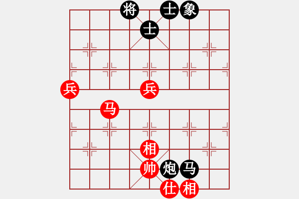 象棋棋譜圖片：順炮局（紅勝） - 步數(shù)：100 