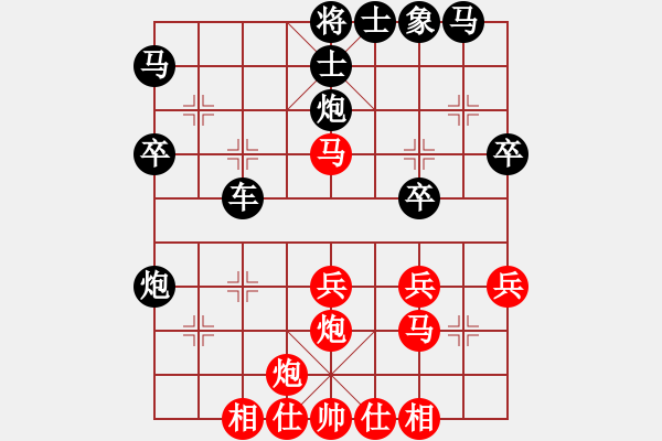 象棋棋譜圖片：泰國(guó) 陳鵬飛 勝 馬來亞-東 許剛明 - 步數(shù)：40 