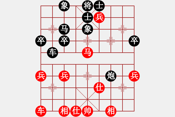 象棋棋譜圖片：獵豹[986262885] -VS- 45[2476836285] - 步數(shù)：50 