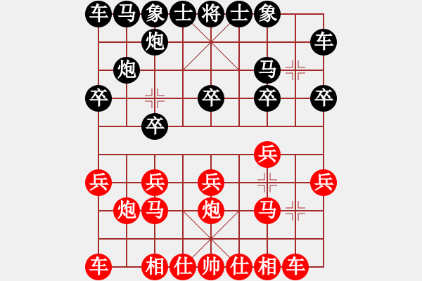 象棋棋譜圖片：168對(duì)象棋秀.pgn - 步數(shù)：10 