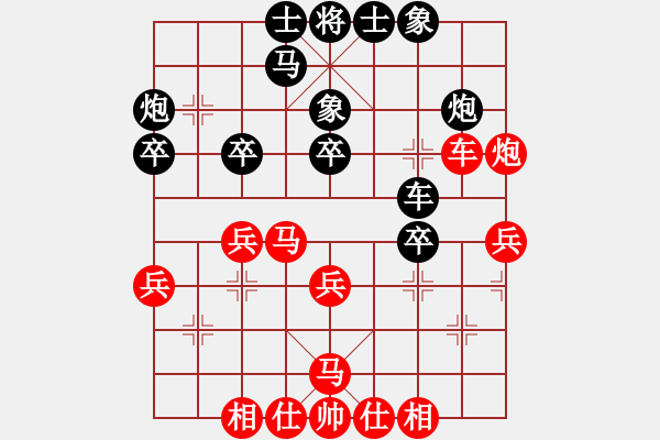 象棋棋譜圖片：cdyg(3段)-負-龍神戰(zhàn)旗(6段) - 步數(shù)：30 