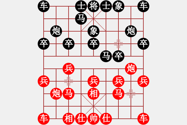 象棋棋譜圖片：小霸王周通(9星)-負(fù)-錯(cuò)誤的藝術(shù)(9星) - 步數(shù)：10 