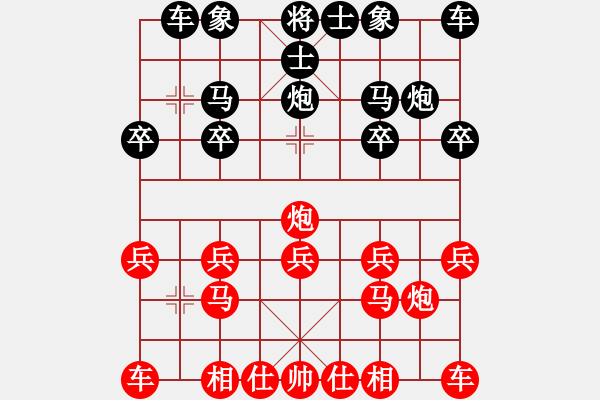 象棋棋譜圖片：老周棋王[690519639] -VS- 橫才俊儒[292832991] - 步數(shù)：10 