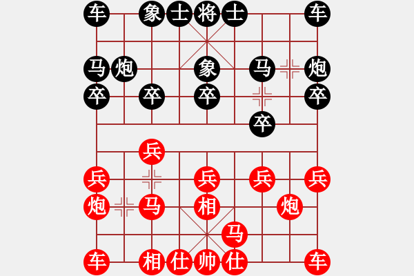 象棋棋譜圖片：第9輪決賽快棋 王亞龍（勝）張尕軍 超時(shí) - 步數(shù)：10 