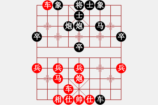 象棋棋譜圖片：bbboy002[紅] -VS- 關(guān)呂戰(zhàn)呂布[黑] - 步數(shù)：40 