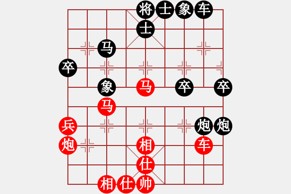 象棋棋譜圖片：萬(wàn)哥哥(天罡)-和-彌勒佛主(天罡) - 步數(shù)：40 