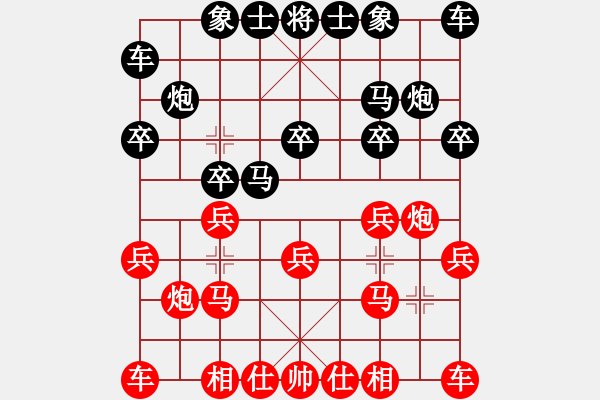 象棋棋譜圖片：國會 - 步數(shù)：10 