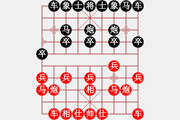 象棋棋譜圖片：金庸一品堂棋社 雅潔 先勝 金庸武俠令狐沖 - 步數(shù)：10 