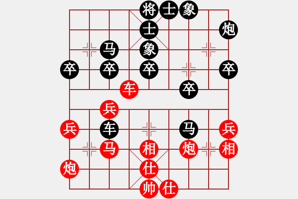 象棋棋譜圖片：池中清水[紅先負(fù)] -VS- [[東邪]][黑] 中炮過(guò)河車(chē)對(duì)屏風(fēng)馬平炮兌車(chē) - 步數(shù)：50 