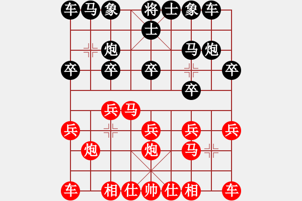 象棋棋譜圖片：落英(9段)-勝-宋六如居士(無(wú)上) - 步數(shù)：10 