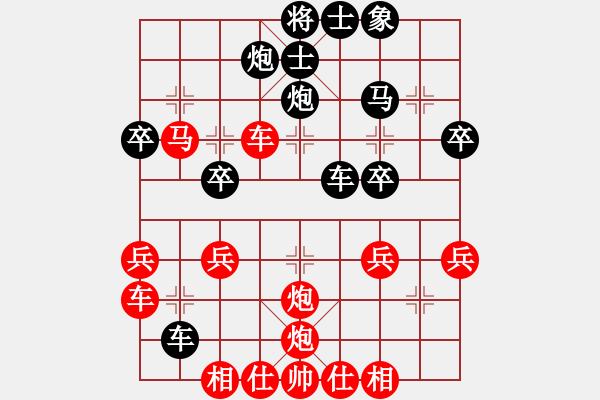 象棋棋譜圖片：用 - 步數(shù)：0 