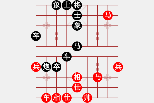 象棋棋譜圖片：人機(jī)對戰(zhàn) 2025-1-11 16:18 - 步數(shù)：60 