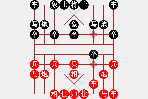 象棋棋譜圖片：11111 - 步數(shù)：10 