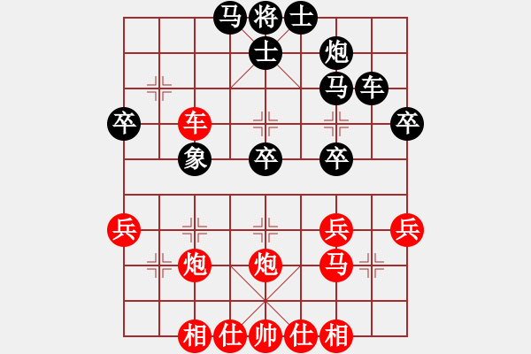 象棋棋譜圖片：20170227 先勝左慧 五七炮過河車對(duì)屏風(fēng)馬高車保馬 兵五進(jìn)一 士4進(jìn)5 馬八進(jìn)九 炮9退1 - 步數(shù)：40 